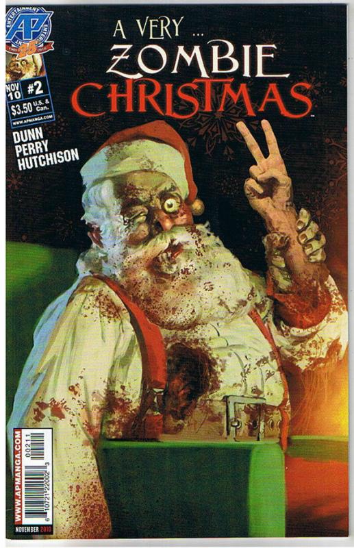 A VERY ZOMBIE CHRISTMAS #2, NM, Xmas, 2010, undead, more Horror in store