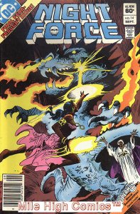 NIGHT FORCE (1982 Series) #14 NEWSSTAND Fine Comics Book