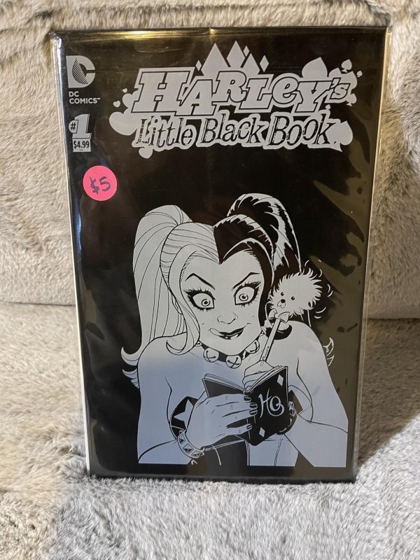 Harley's Little Black Book (2015) #1 B Polybagged Mystery Cover