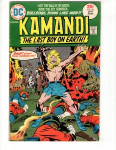 Kamandi, The Last Boy on Earth #28  Jack KING Kirby !!! Bronze DC