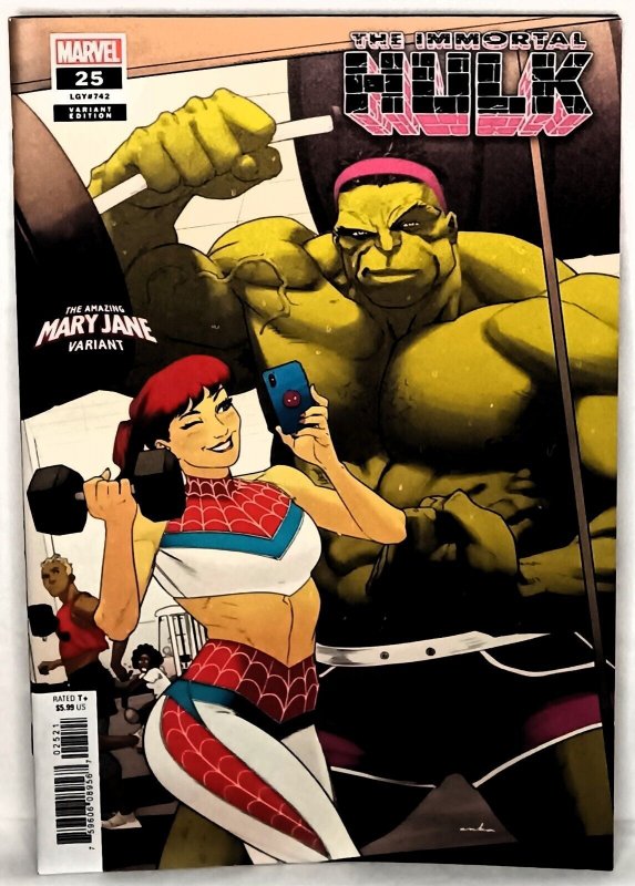 IMMORTAL HULK #25 Amazing Mary Jane Kris Anka Variant Cover Marvel Comics MCU