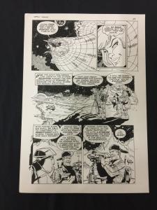 Captain Cosmos Page 29 Original Art Joe Stanton Nicola Cuti Space Opera