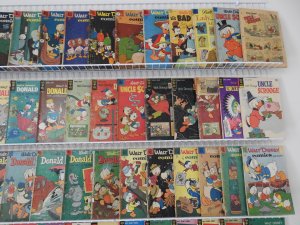 Huge Lot 150+ Cartoon Comics W/ Uncle Scrooge, Donald Duck, +More! See desc