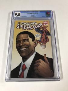 Amazing Spider-man 583 Cgc 9.8 White Pages 2nd Printing Variant