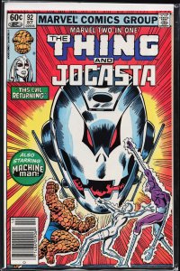 Marvel Two-in-One #92 (1982) Jocasta