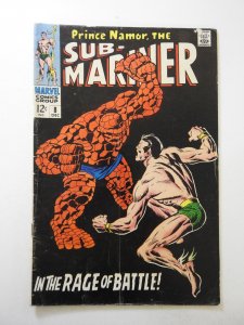Sub-Mariner #8 (1968) VG Condition