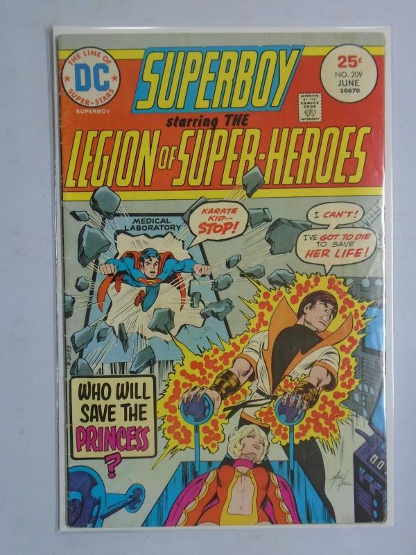 Superboy (1st Series DC) #209, 5.0 (1975)