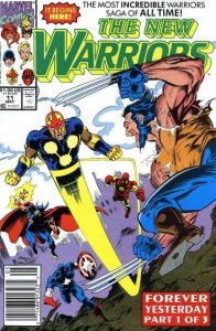 New Warriors, The #11 (Newsstand) FN ; Marvel | Wolverine