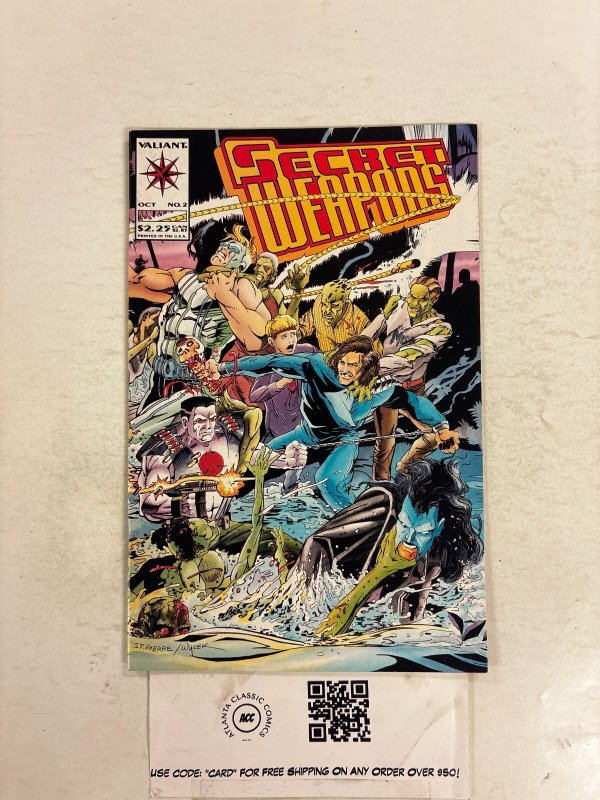 Secret Weapons #2 NM Valiant Comic Books Bloodshot Eternal Warrior 21 HH111