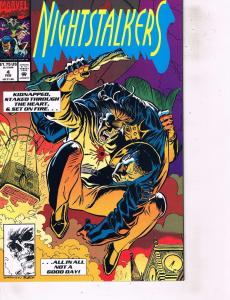 Lot Of 2 Comic Books Marvel Nightstalkers #1 and #4 Thor Iron Man  MS12