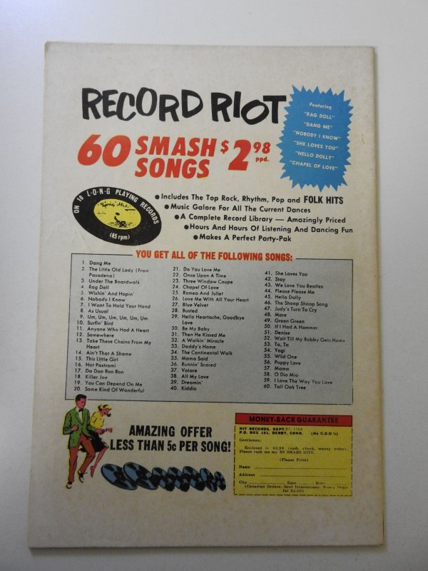 Strange Suspense Stories #75 (1965) VG+ Condition rust on staples