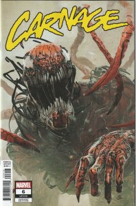 Carnage # 6 Barends 1:25 Variant NM Marvel 2023 [W8]