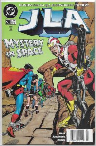 JLA (vol. 1, 1997) # 20 FN Waid/Jorgensen, Adam Strange