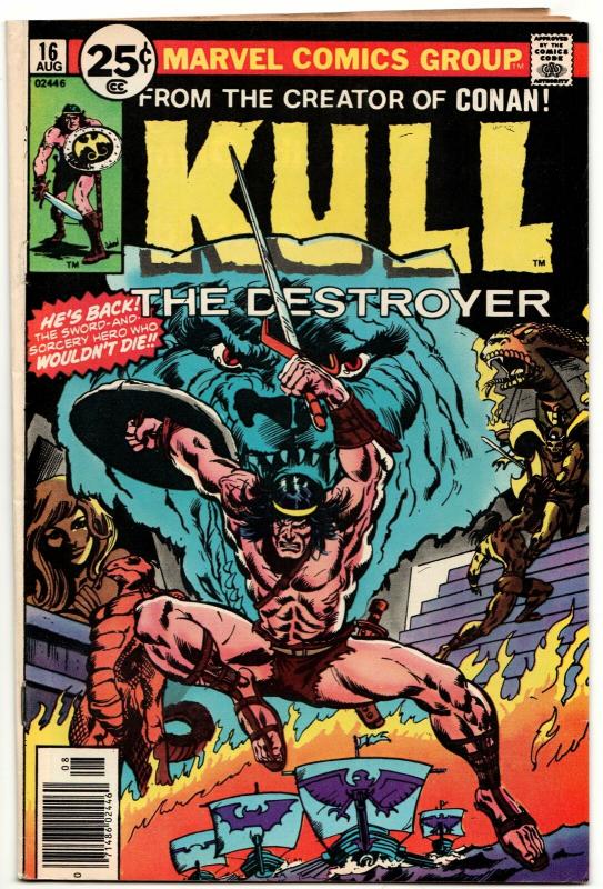 Kull the Destroyer #16 (Marvel, 1976) FN