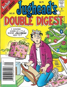 Jughead's Double Digest #35 (Newsstand) VG ; Archie | low grade comic Christmas 