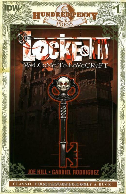 Locke & Key #1 (3rd) VF/NM; IDW | save on shipping - details inside