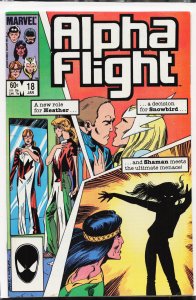 Alpha Flight #18 (1985) Alpha Flight