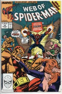 WEB of SPIDER-MAN #59 VF Puma Titania Cosmic 1985 1989, more Marvel in store