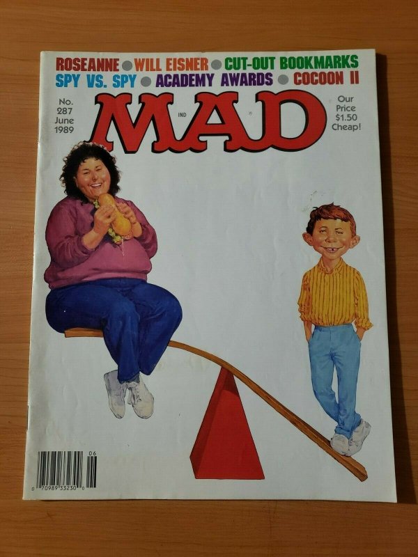 Mad Magazine #287 ~ VERY FINE - NEAR MINT NM ~ JUNE 1989