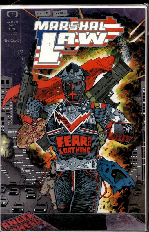 Marshal Law #1 (1987) Marshal Law [Key Issue]