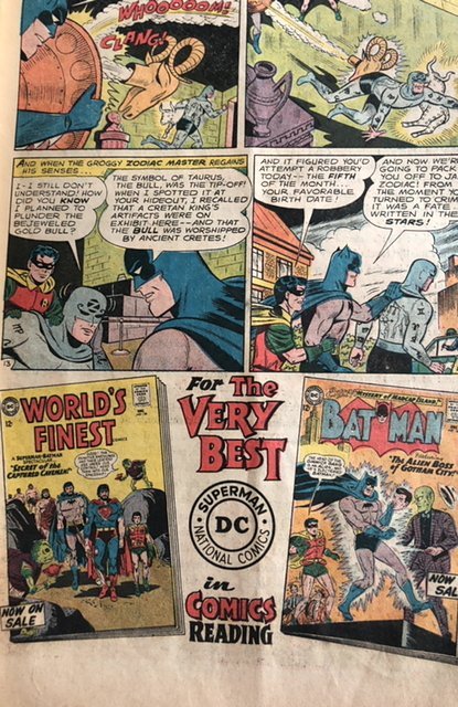 Detective Comics #323 (1964)reader top staple pull