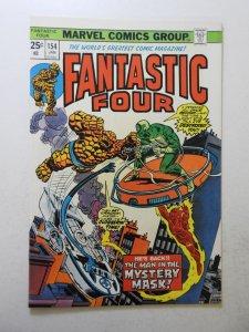 Fantastic Four #154 (1975) VF- Condition! MVS intact!