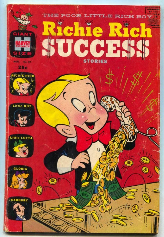 Richie Rich Success Stories #27 1969- Little Dot- Giant G