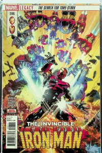 Invincible Iron Man #593-600 (Oct 2017-May 2018)-Comic Book Set of 8 - Near Mint