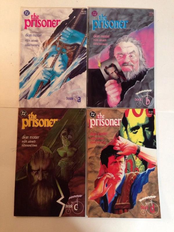 The Prisoner A-D a b c d 1-4 1 2 3 4 Complete Near Mint Lot Set Run