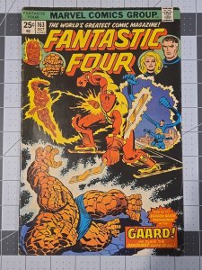 Fantastic Four 4 Book Lot #163 #166 #168 #171 ? Marvel Comics Bronze Age