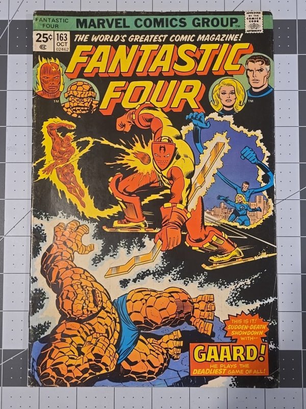 Fantastic Four 4 Book Lot #163 #166 #168 #171 ? Marvel Comics Bronze Age