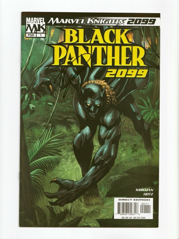 Black Panther 2099 #1 Signed Robert Kirkman Dynamic Forces Marvel Comics 2004 NM