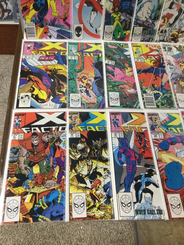 X-factor 11 15 25 31 32 33 34 35 36 37 39 40 41 42 43 44 60 61 Nm Near Mint A25