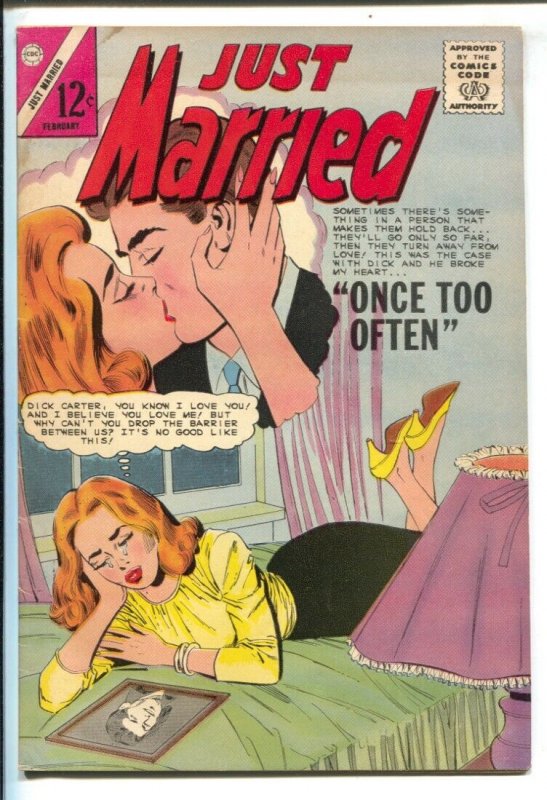 Just Married #40 1965-Charlton-jealousy-higher grade-FN