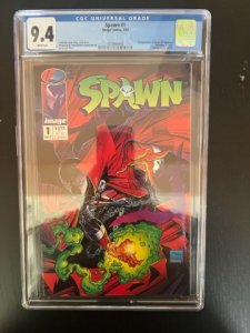Spawn #1 (1992) - CGC 9.4 ! 1st Spawn, Wanda Blake,  Malebolgia, Sam & Twitch