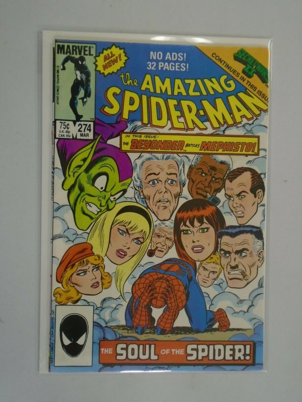 Amazing Spider-Man #274 Direct edition 6.0 FN (1986 1st Series)