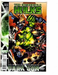 7 Incredible Hulk Marvel Comic Books # 611 612 613 614 615 616 617 Thor TW49