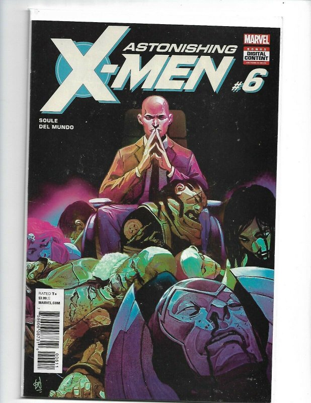 Astonishing X-Men #6A Del Mundo Variant NM 2018    nw111