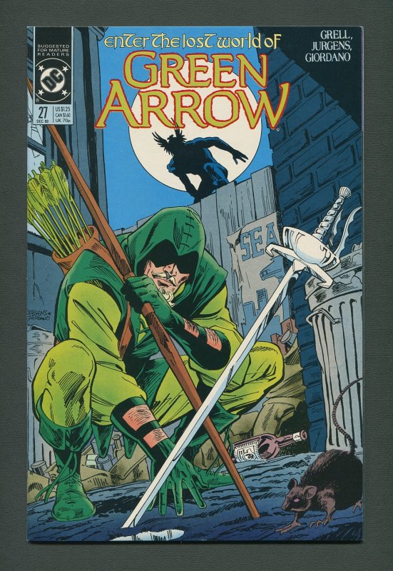 Green Arrow #27  / 9.8 NM-MT  /  December 1989