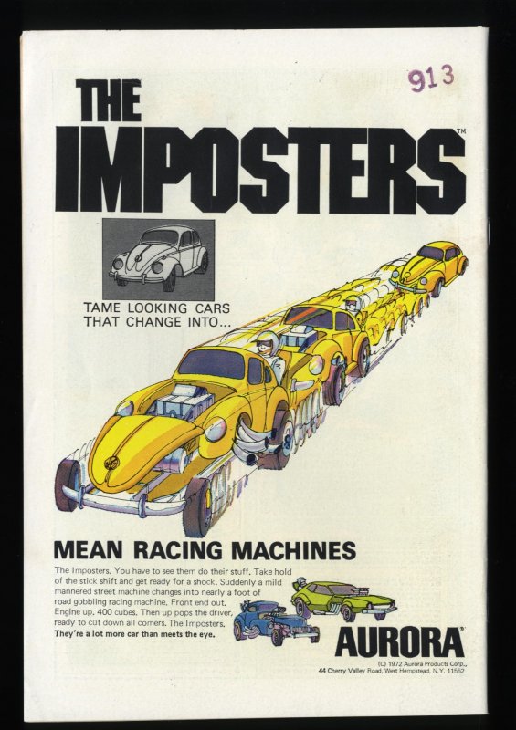 Weird War Tales #19 VF 8.0