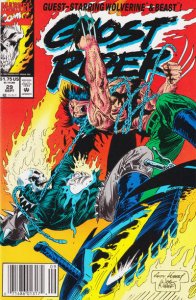 Ghost Rider (Vol. 2) #29 (Newsstand) FN ; Marvel | Wolverine Howard Mackie