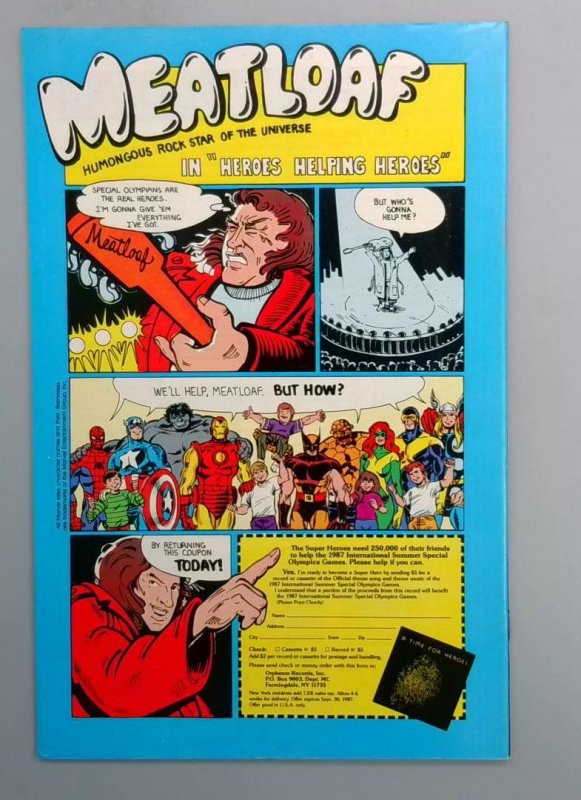 Fantastic Four #308 NM Marvel 1987 JR1