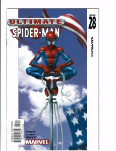 Lot of 5 Ultimate Spider-Man Marvel Comic Books #26 27 28 29 30 BH36