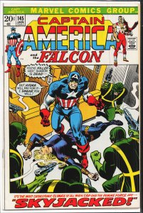 Captain America #145 (1972) Captain America and the Falcon