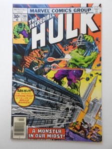 The Incredible Hulk #208 (1977) Bronze Beauty! VF-NM Condition!