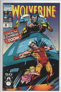 WOLVERINE #40, NM-, Silvestri, 1988 1991, X-men, more in store