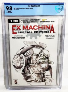 EX MACHINA Special Edition #1 CBCS 9.8 Tony Harris WildStorm DC Comics