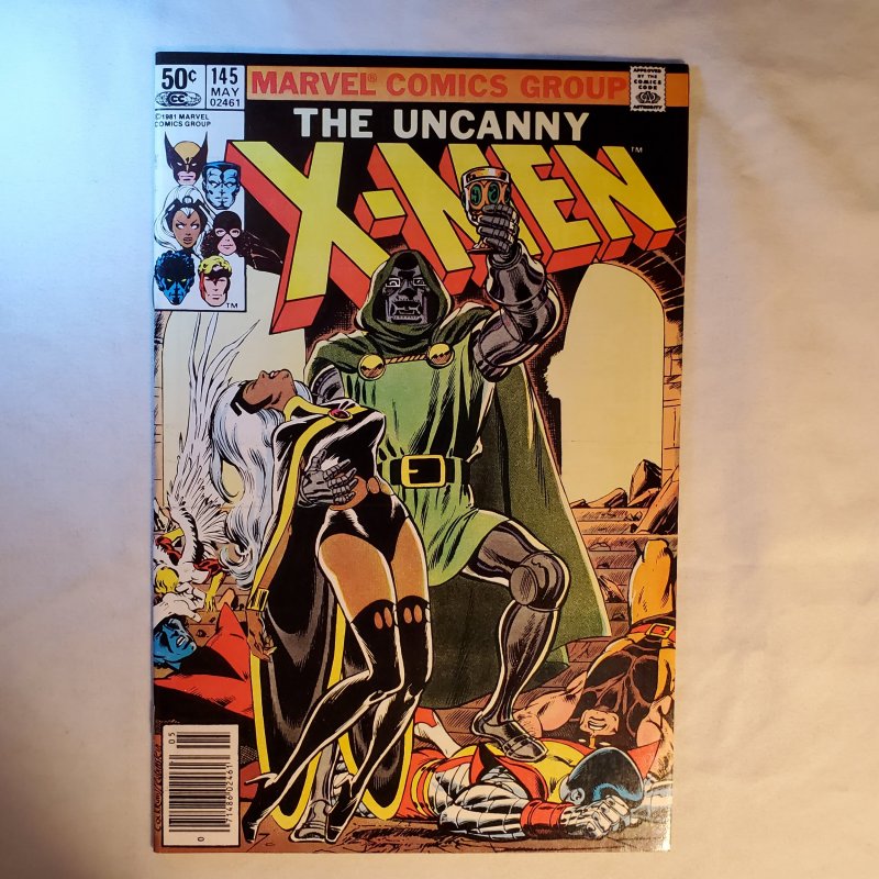 Uncanny X-Men 145 Very Fine/Near Mint Cover by Joe Rubinstein