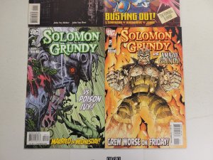 4 DC Vertigo Comics #3 5 Solomon Grundy #22 Man of Steel #1 Shadows Fall 9 TJ29