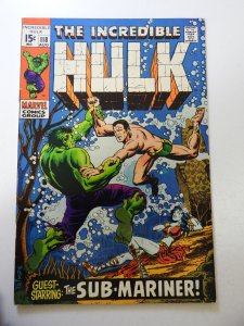 The Incredible Hulk #118 (1969) VG+ Condition centerfold detached at one staple